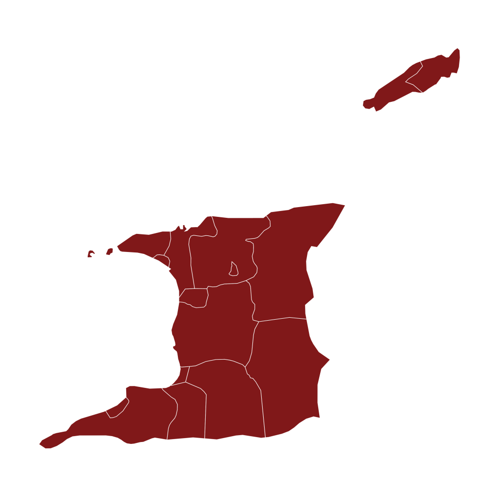 Map, Trinidad and Tobago